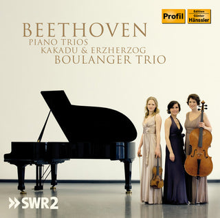 the album cover for Boulanger Trio - Pno Trio 121A