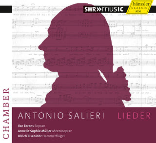 the album cover for Salieri / Mueller / Eerens / Eisenlohr - Lieder