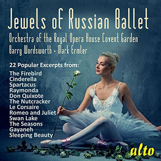 the album cover for Orchestra Of The Royal Opera House Covent Garden - Jewels of Russian Ballet