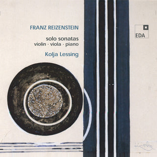 the album cover for KOLJA LESSING - Solo Sonatas