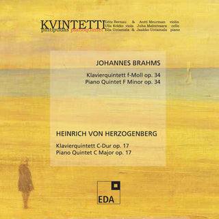 the album cover for Brahms / Kvintetti - Piano Quintets