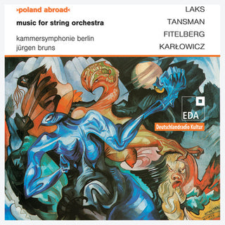 the album cover for Jurgen Bruns - Poland Abroad: Music for String Orchestra