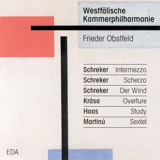 the album cover for Schreker / Krasa / Haas / Martinu / Westphalia - Chamber Music