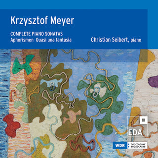 the album cover for Meyer - Piano Sons 1-7 / Quasi Una Fantasia 104