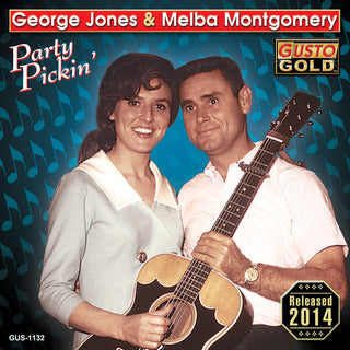 the album cover for George Jones / Montgomery,Melba - Party Pickin