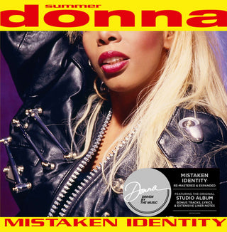 the album cover for Donna Summer - Mistaken Identity