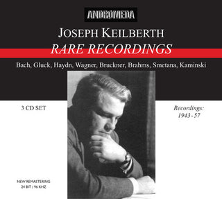 the album cover for Brahms / Bach / Wagner / Bruckner - Joseph Keilberth-Rare Record