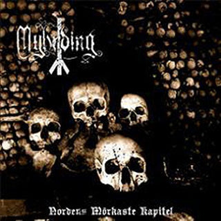 the album cover for Myhrding - Nordens Morkaste Kapitel
