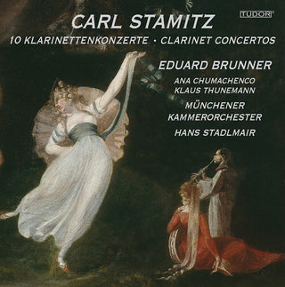 the album cover for Eduard Brunner - 10 Clarinet Cons