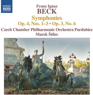 the album cover for Beck / Stilec / Czech Chamber Phil Orch Pardubice - Syms Op. 4 1-3 & Op. 3 6