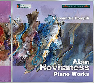 the album cover for Hovhaness / Pompili - Pno Works