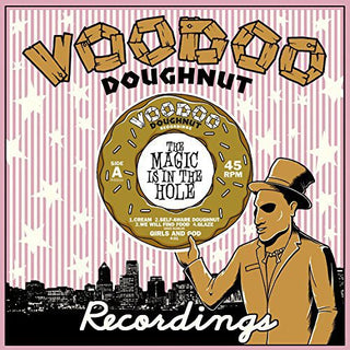 the album cover for Voodoo Doughnut - Girls & God / Tres Gone : Experimental Split