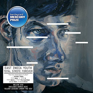 the album cover for East India Youth - Total Strife Forever