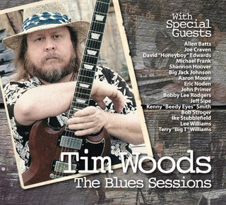 the album cover for Tim Woods - Blues Sessions