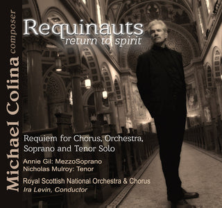 the album cover for Colina / Gil / Mulroy / Levin / Royal Scottish - Requinauts Return to Spirit