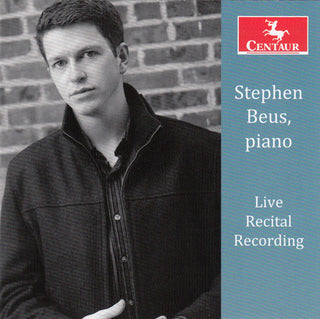the album cover for Bach / Mendelssohn / Liszt - Stephen Beus-Live Recital Recording