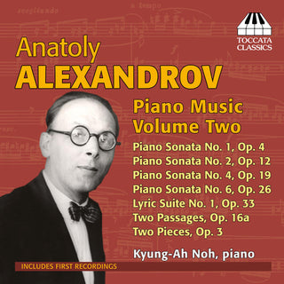 the album cover for Anatoly Alexander - Pno Music Vol. 2
