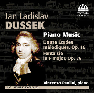the album cover for Dussek / Paolini - Pno Music