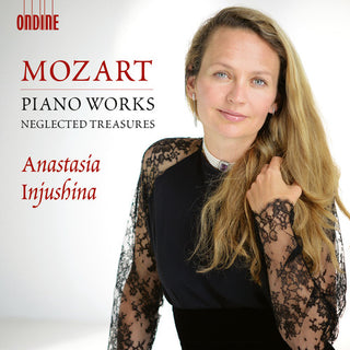 the album cover for Mozart / Injushina - Pno Works-Neglected Treasures