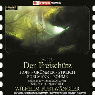 the album cover for Vienna Philharmonic / Wilhelm Furtwaengler - Der Freischutz