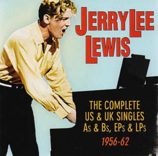 the album cover for Jerry Lee Lewis - Complete Us & UK Singles As & BS Eps & LPS 1956-62