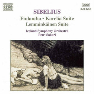 the album cover for Petri Sakari - Finladia Op 26 / Karelia Suite Op 11