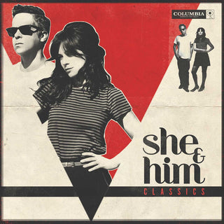 the album cover for She & Him - Classics
