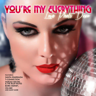 the album cover for Youre My Everything Love Meets Disco / Various - You're My Everything: Love Meets Disco / Various