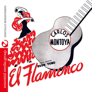 the album cover for Carlos Montoya - El Flamenco