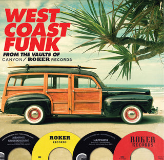 the album cover for West Coast Funk From The Vaults Of Canyon / Var - West Coast Funk from the Vaults of Canyon / Various