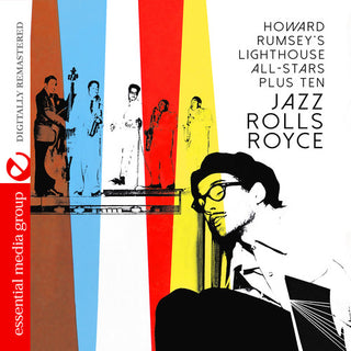 the album cover for Howard Rumsey's Lighthouse All-Stars Plus Ten - Jazz Rolls Royce