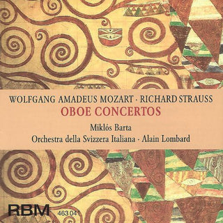 the album cover for Mozart / Strauss - Oboenkonzerte