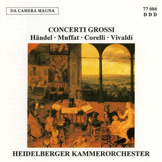 the album cover for Corelli / Handel / Muffat / Vivaldi - Con Grossi