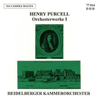 the album cover for Purcell / Heidelberger - Suiten 1 & 2 King Arthur