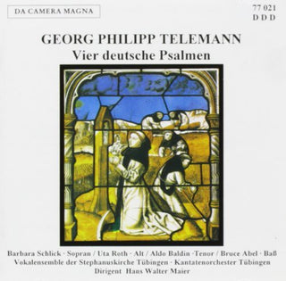 the album cover for Telemann / Schlick / Roth / Baldin / Abel - 4 German Psalms