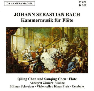 the album cover for J Bach S / Zienert / Schweizer - Flute Sons BWV 1013 1033 10