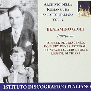 the album cover for Teodoro / Gigli / Barbirolli - Vocal Recital