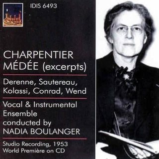the album cover for NADIA BOULANGER - Medee Mo
