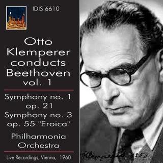 the album cover for Otto Klemperer - Otto Klemperer Conducts Beethoven