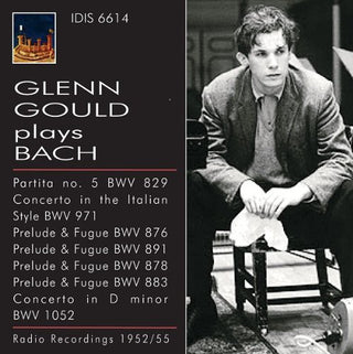 the album cover for Freddie Hubbard - Glenn Gould Plays Bach (1952)
