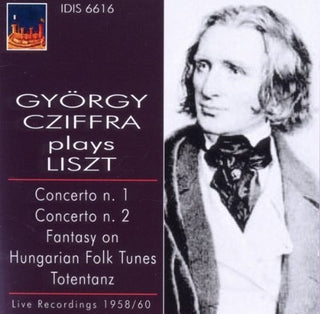 the album cover for GyÃ¶rgy Cziffra - Gyorgy Cziffra Plays Liszt