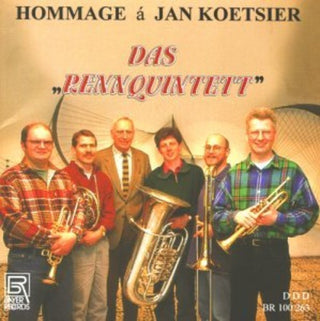 the album cover for Koetsier / Renn Brass Quintet - Concerto for Brass