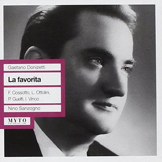 the album cover for Donizetti / Guelfi / Cossotto / Tur / Sanzogno - Favorita