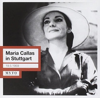the album cover for Callas / Spontini / Verdi / Sfso / Rescigno - Maria Callas in Stuttgart