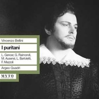 the album cover for Bellini / Gencer / Raimondi / Quadri - I Puritani