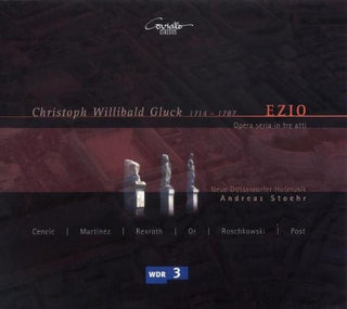 the album cover for Andreas Stoehr - Gluck, C.w.: Ezio [Opera] (Stoehr)