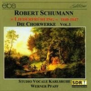 the album cover for Schumann / Pfaff / Engelbrecht / Witoschynski - Complete Choral Works I