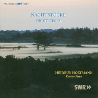 the album cover for Heidrun Holtmann - Night Pieces