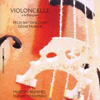 the album cover for Martin Rummel - Violoncelle a la Francaise