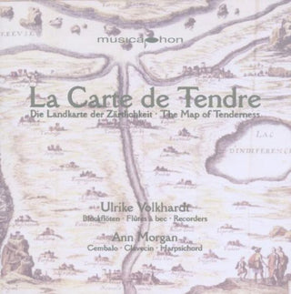 the album cover for Ulrike Volkhardt - Map of Tenderness